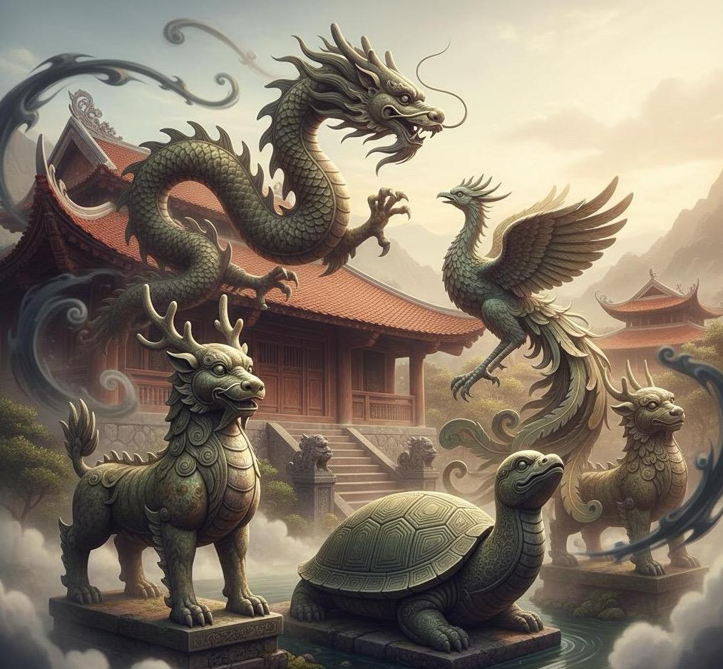 Tứ Linh Hội Tụ